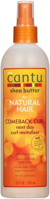 

Cantu Natural Hair Comeback Curl Revitalizer for All Hair Types, 2x355ml