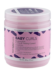 Aunt Jackie's Baby Girl Curls Curling & Twisting Custard for Curly Hair, 426gm