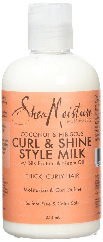 

Shea Moisture Coconut with Hibiscus Curl & Shine Style Milk, 254ml