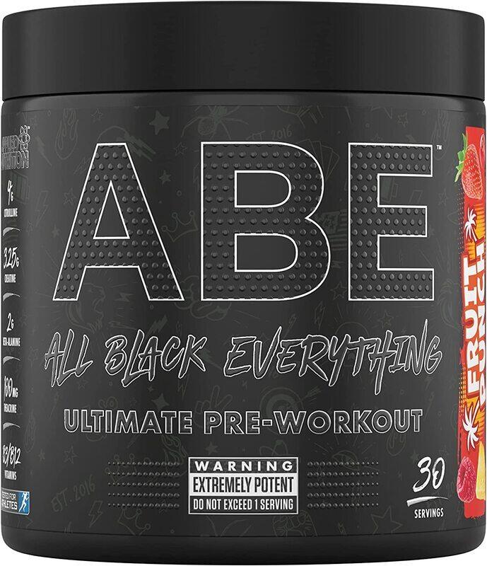 

Applied Nutrition ABE All Black Everything Pre Workout Powder Energy, 315 gm, Fruit Punch