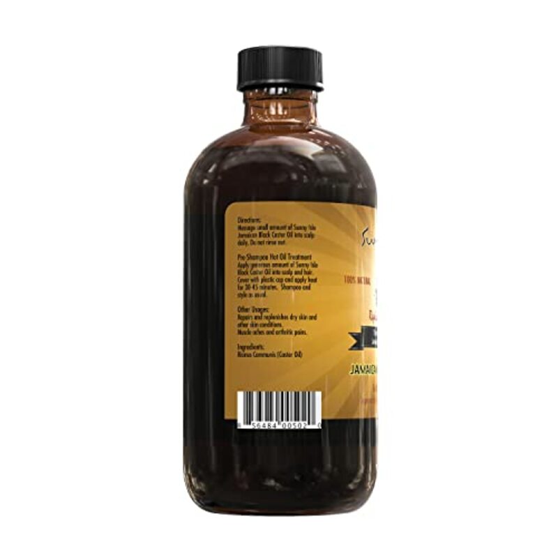 Sunny Isle Jamaican Black Castor Oil, 4 Oz