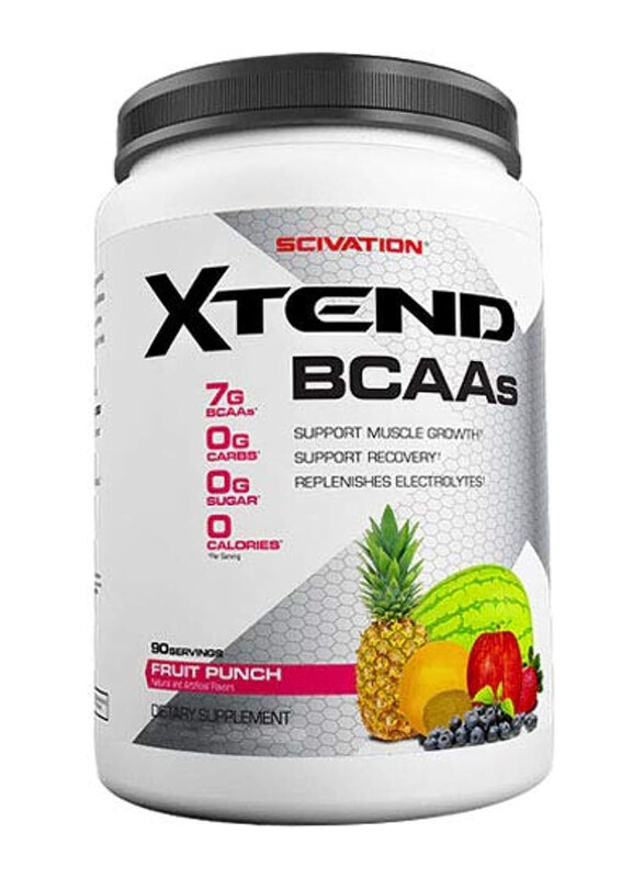 

Scivation Xtend BCAAs Dietary Supplement, 90 Servings, 41.9 oz. Fruit Punch