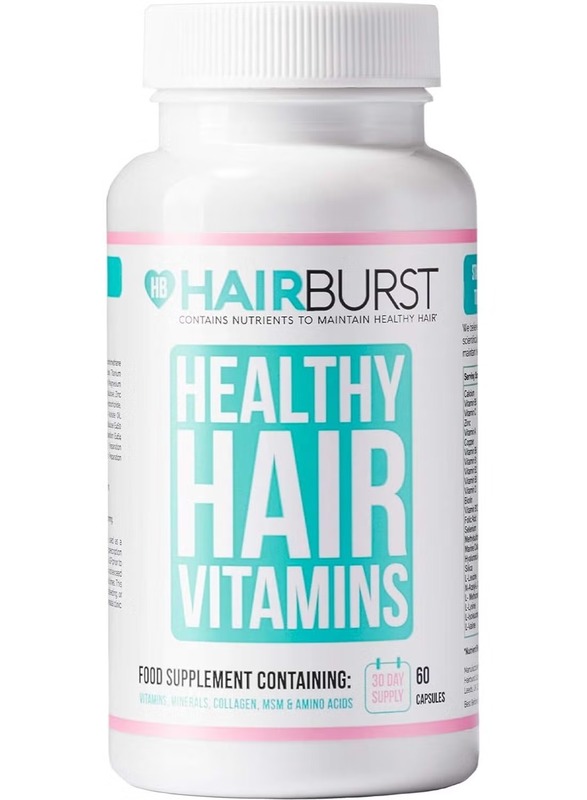 Hair Burst Healthy Hair Growth Vitamins Biotin Hair Growth Supplement, 60 Capsules