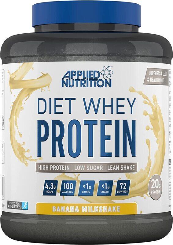 

Applied Nutrition Diet Whey High Protein Powder Supplement, 1.8Kg, Banana Milkshake