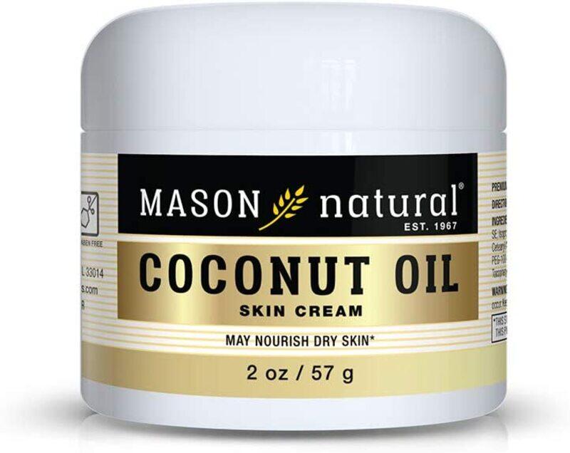 

Mason Natural Coconut Oil Skin Cream for Premium Skin Conditioning Formula, 2oz