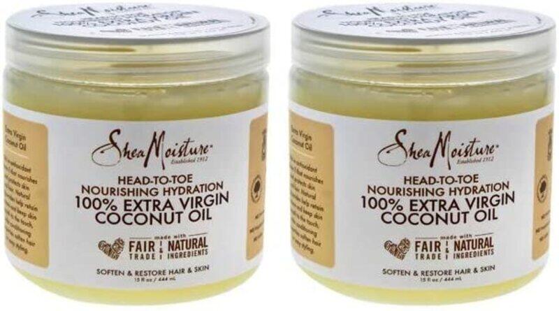 

Shea Moisture Nourishing Head-to-Toe Hydration with Virgin Coconut Oil, 15 Oz