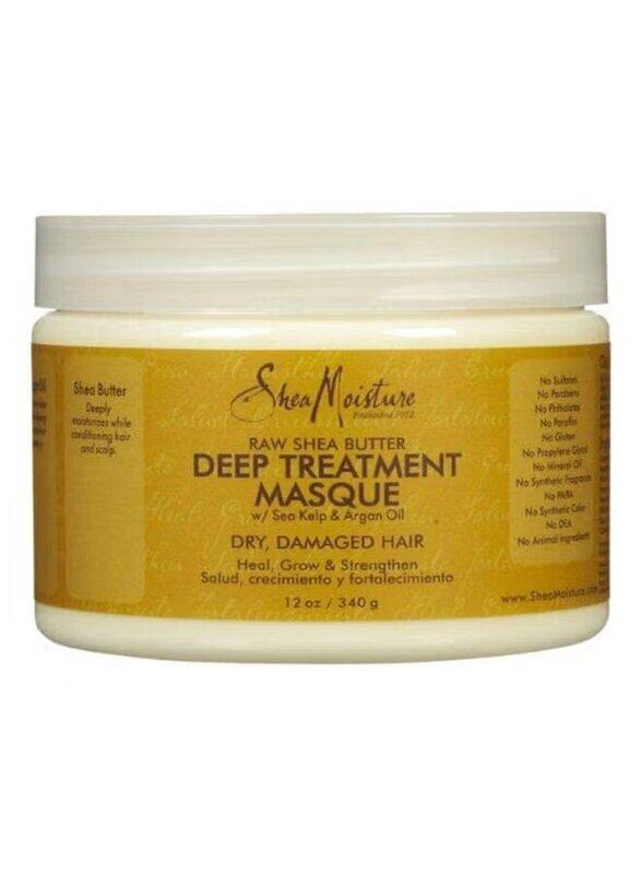 

Shea Moisture Organic Raw Shea Butter Deep Treatment Hair Masque, 340g