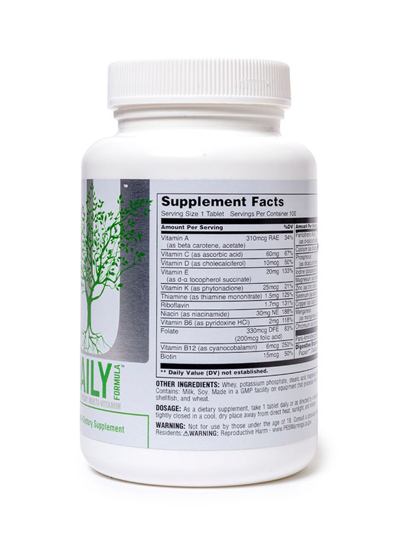 Daily Formula Health Supplement, 100 Tablets