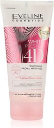 Eveline Cosmetics White Prestige 4D Whitening Facial Wash Gel, 200ml