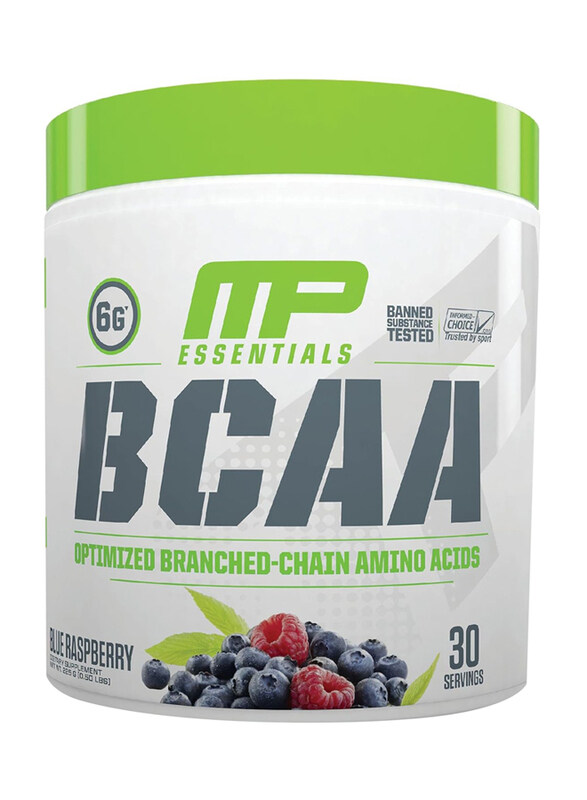 

Musclepharm Essentials BCAA Powder, 30 Servings, Blue Raspberry