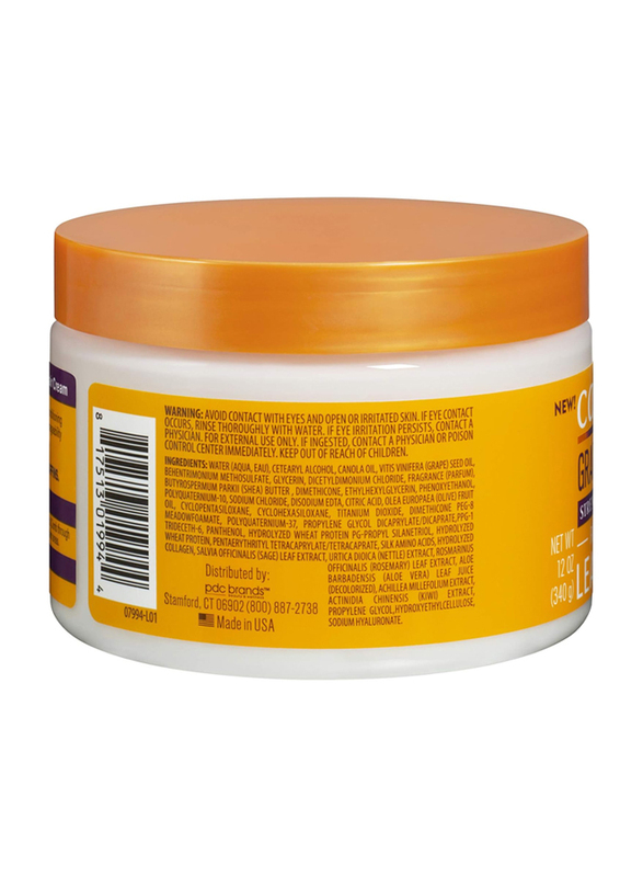 Cantu Grapeseed Strengthening Leave In Hair Conditioning Cream 340ml