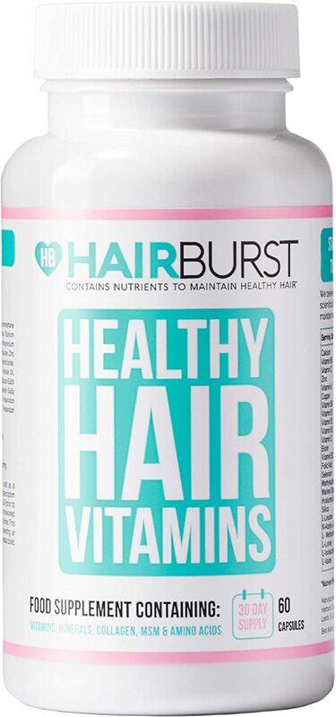 

Hair Burst Healthy Hair Growth Vitamins Biotin Hair Growth Supplement, 60 Capsules