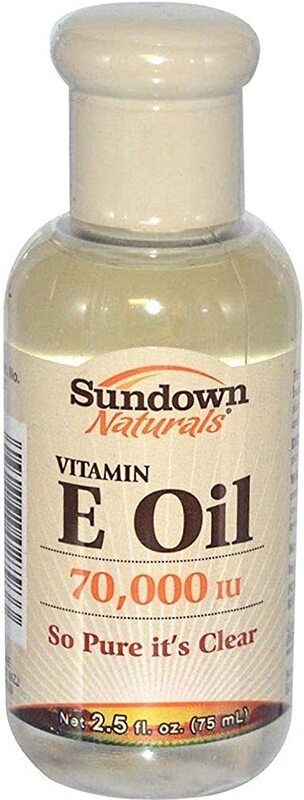 Sundown Naturals Rated 70,000 IU Pure Vitamin E Oil, 75ml