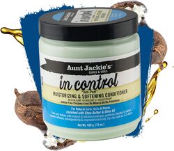 Aunt Jackie's In Control Anti-Poof Moisturizing & Softening Conditioner for Curly Hair, 426 gm