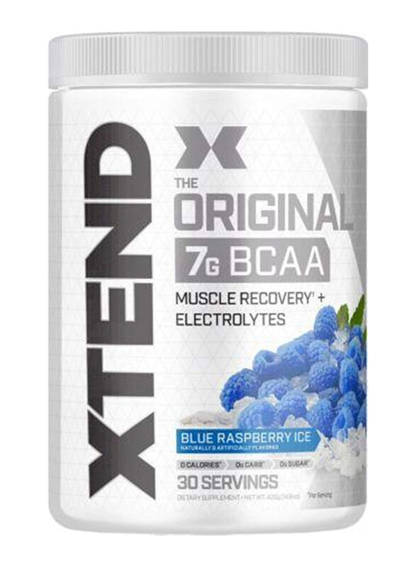 

Scivation Xtend Original BCAA Supplement, 420gm, Blue Raspberry Ice