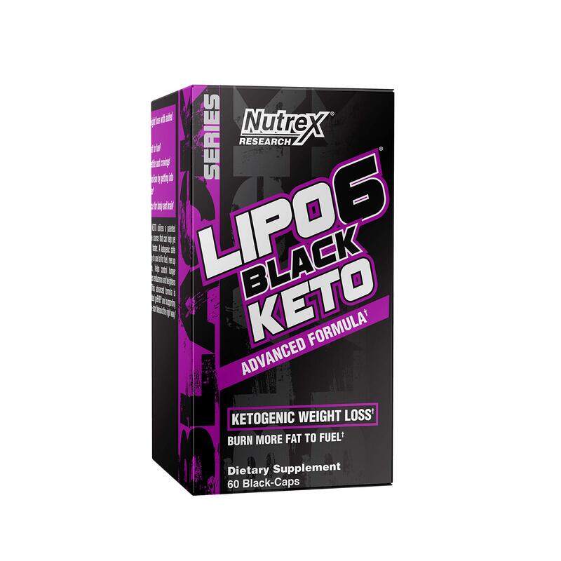 

Nutrex Research Lipo-6 Black Keto Advanced Formula, 60 Capsules