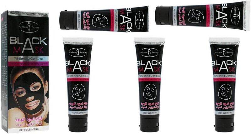 

Aichun Beauty Whitening Complex Black Mask, 5 Pieces