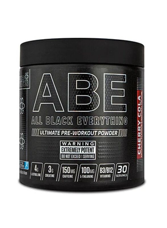 Applied Nutrition ABE Ultimate Pre Workout Powder, 30 Servings, Cherry Cola