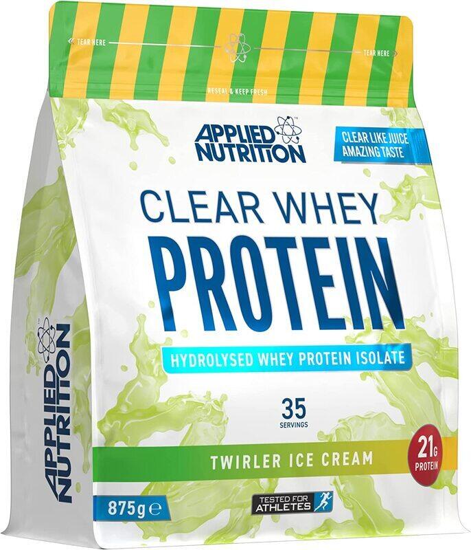 

Applied Nutrition Clear Whey Isolate Whey Protein Powder, 35 Servings, Twirler Ice Cream