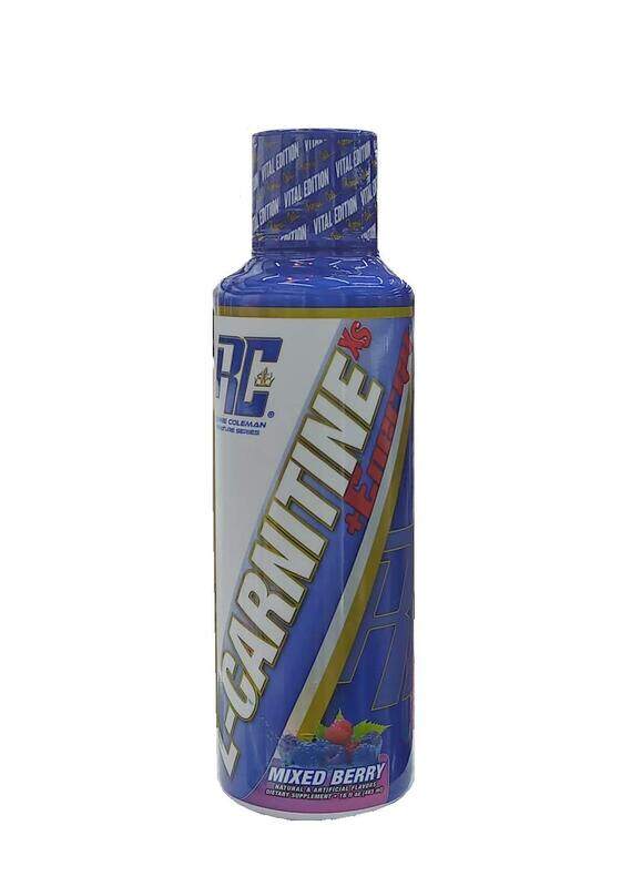 

Ronnie Coleman L-Carnitine XS +Energy Liquid, 465ml, Mixed Berry