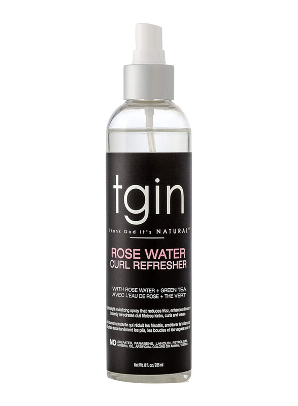 

Thank God It's Natural Rose Water Curl Refresher for All Hair Types, 8 oz