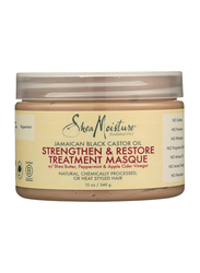 Shea Moisture Jamaican Black Castor Oil Strengthen & Restore Treatment Masque, 326gm