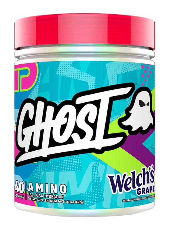 

Ghost Amino: Essential Amino Acid Supplement, 40 Serving, Welch's Grape