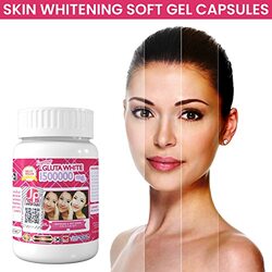 Supreme Gluta White Glutathione Skin Whitening Softgel Capsules, 1500000 mg, 3 Pieces