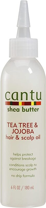 Cantu Shea Butter Tea Tree & Jojoba Hair & Scalp Oil, 180ml