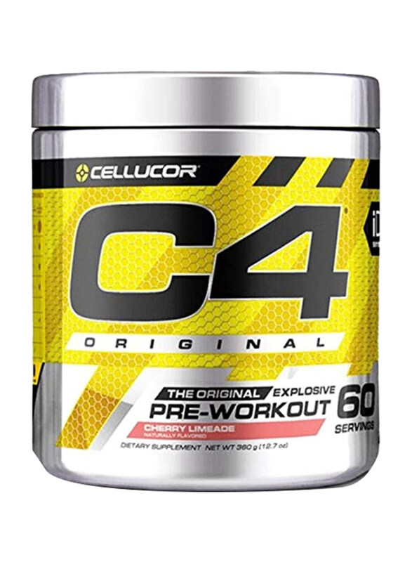 

Cellucor C4 Original Pre-Workout Powder Energy Drink, 360gm, Cherry Limeade