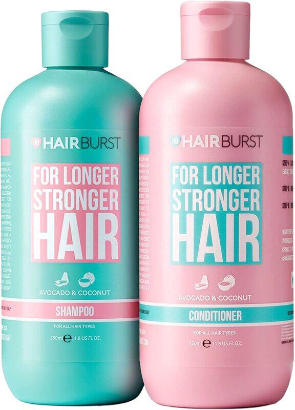 

Hair Burst For Longer Stronger Hair Shampoo 350ml + For Longer Stronger Hair Conditioner 350ml