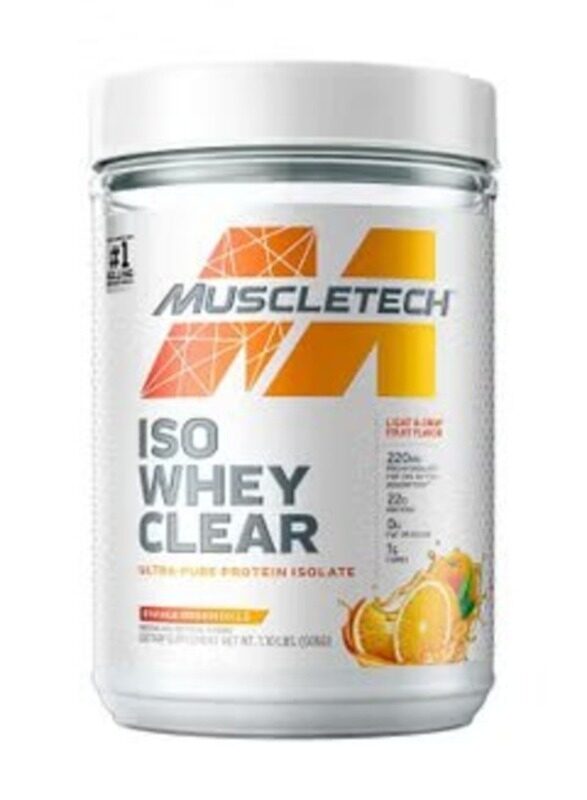 

Muscletech ISO Whey Clear Ultra-Pure Protein Isolate, 505gm, Orange Dreamsicle