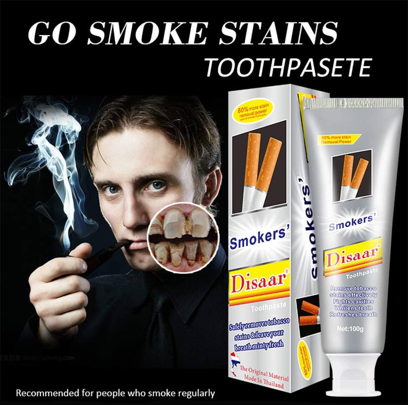 Disaar Beauty Go Smoke Stains Toothpaste, 100g