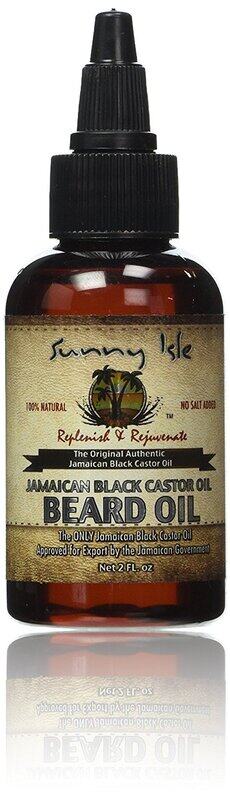 

Sunny Isle Jamaican Black Castor Beard Oil, 2oz