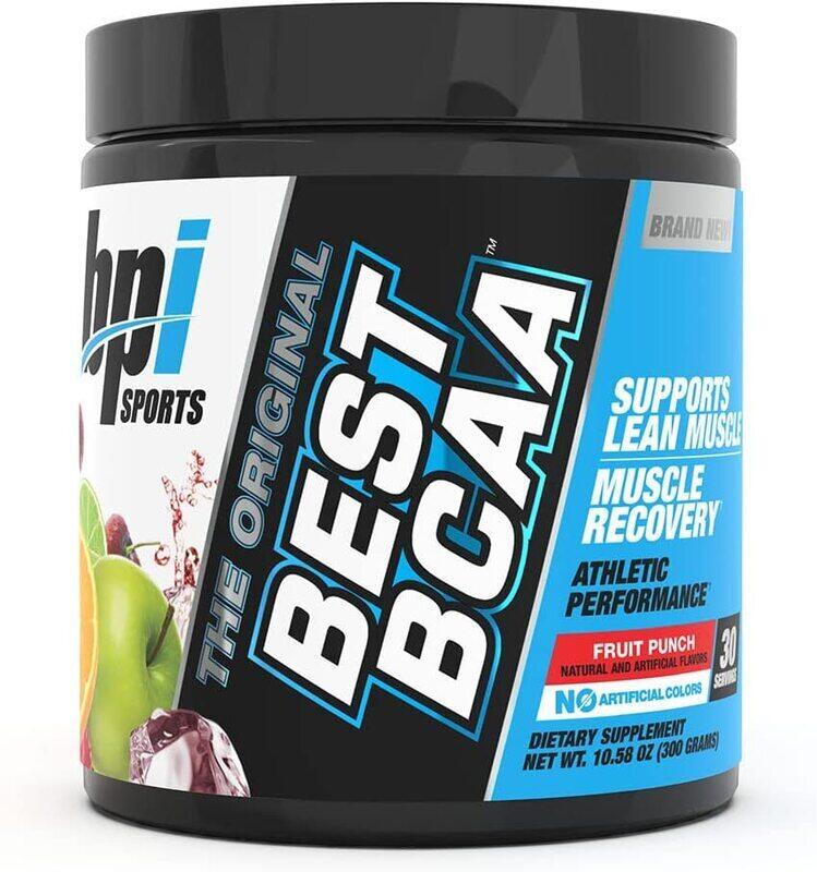 

Bpi Sports Best Bcaa Peptide Linked Powder, 300 gm, Fruit Punch