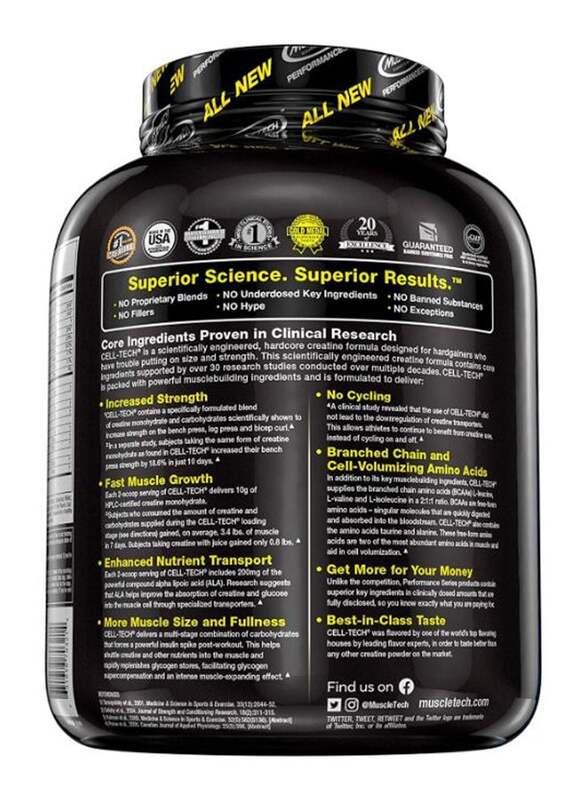 Muscletech Cell-Tech Creatine, 6 Lbs, Fruit Punch