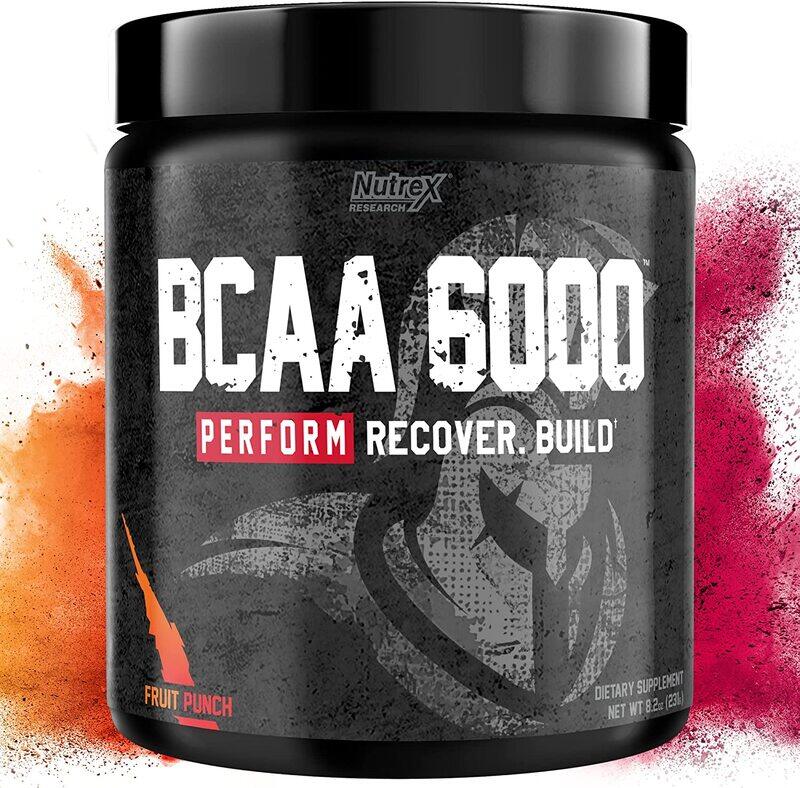 

Nutrex Research BCAA 6000 Perform Recover Build, 30 Servings, Fruit Punch