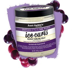 Aunt Jackie's Curls & Coils Ice Curls Glossy Curling Jelly, 15Oz