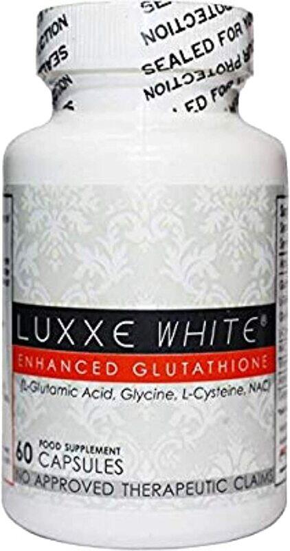

Frontrow Luxxe White Glutathione Skin Whitening Halal Supplements, 60 Capsules