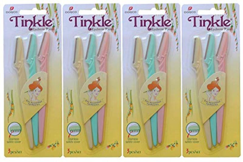 Tinkle Eyebrow Razor Set, 24 Pieces