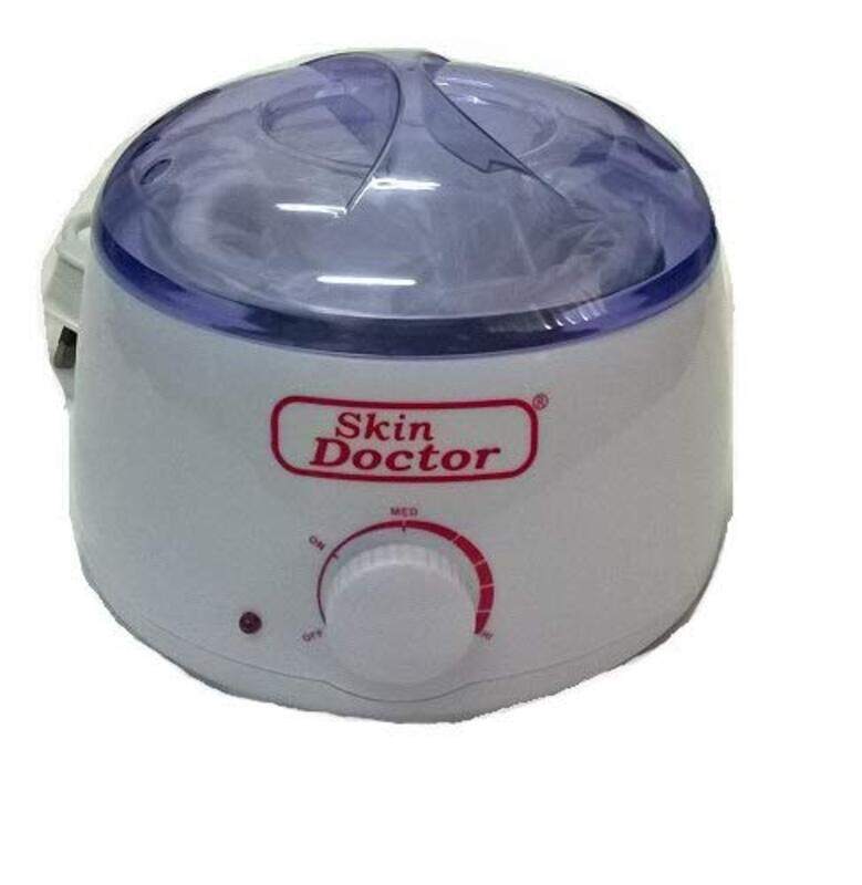 

Skin Doctor Pro Wax Hair Removal Warmer Heater with Temperature Control, White/Blue