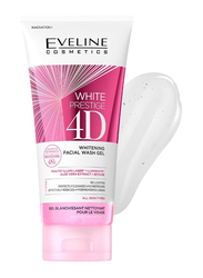 Eveline Cosmetics White Prestige 4D Whitening Facial Wash Gel, 200ml