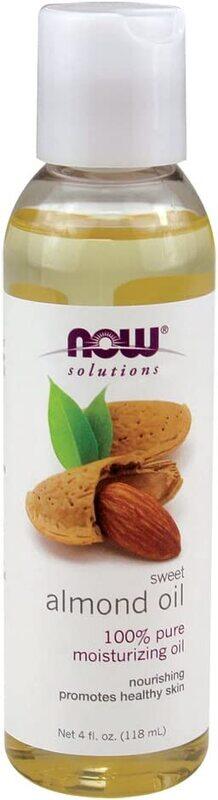 

Now Edible Foods Sweet Almond Oil, Pack of 3, 4oz