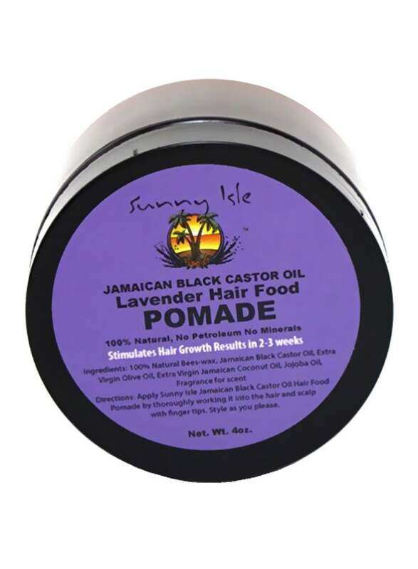 

Sunny Isle Jamaican Black Castor Oil Lavender Hair Food Pomade for All Hair Types, 4oz