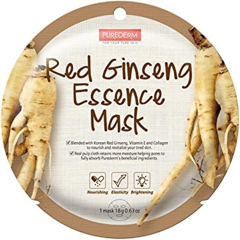 

Purederm 4 Toning And Energising Faces Ginseng Mask