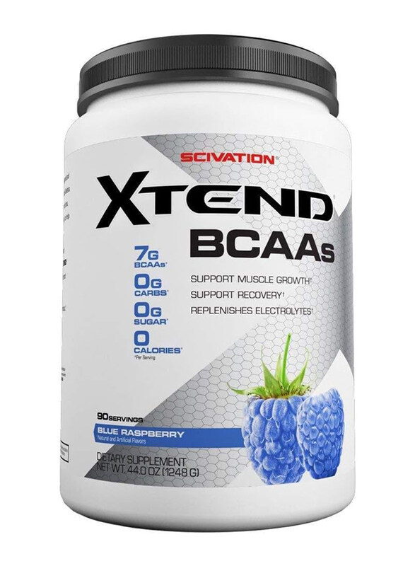 

Scivation Xtend BCAA Powder, 90 Servings, Blue Raspberry