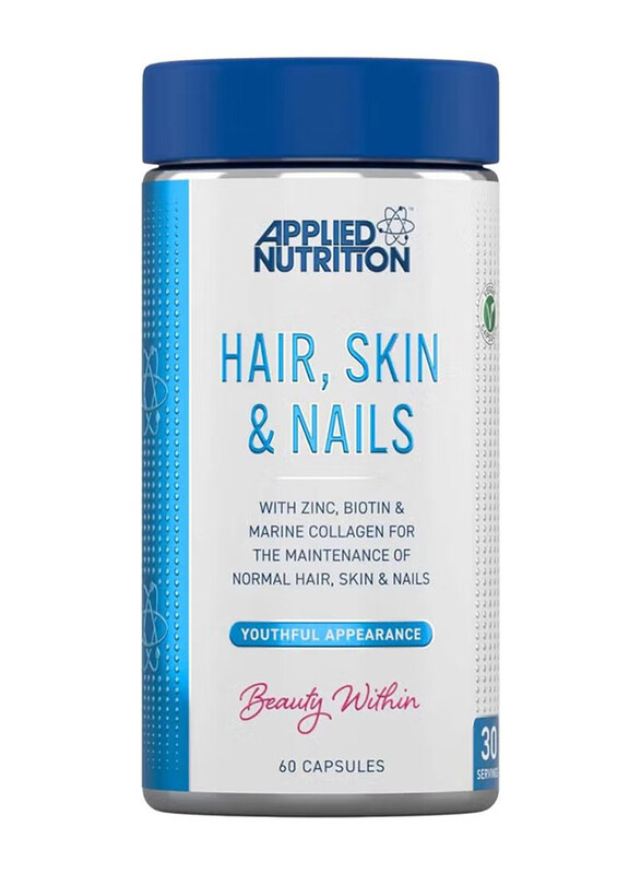 

Applied Nutrition Hair, Skin & Nails Supplements, 60 Capsules
