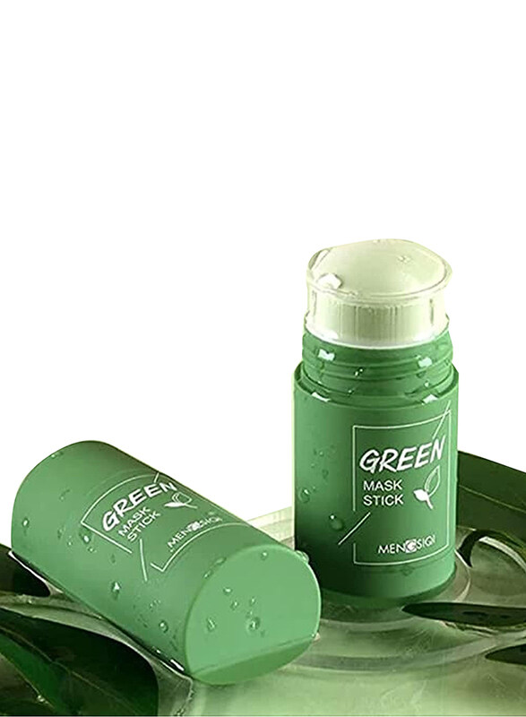 

Mengsiqi Green Tea Purifying Face Mask Clay Stick, 1.4 oz