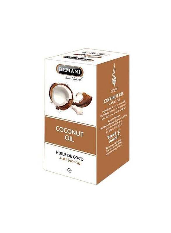

Hemani Live Natural Coconut Oil, 30ml