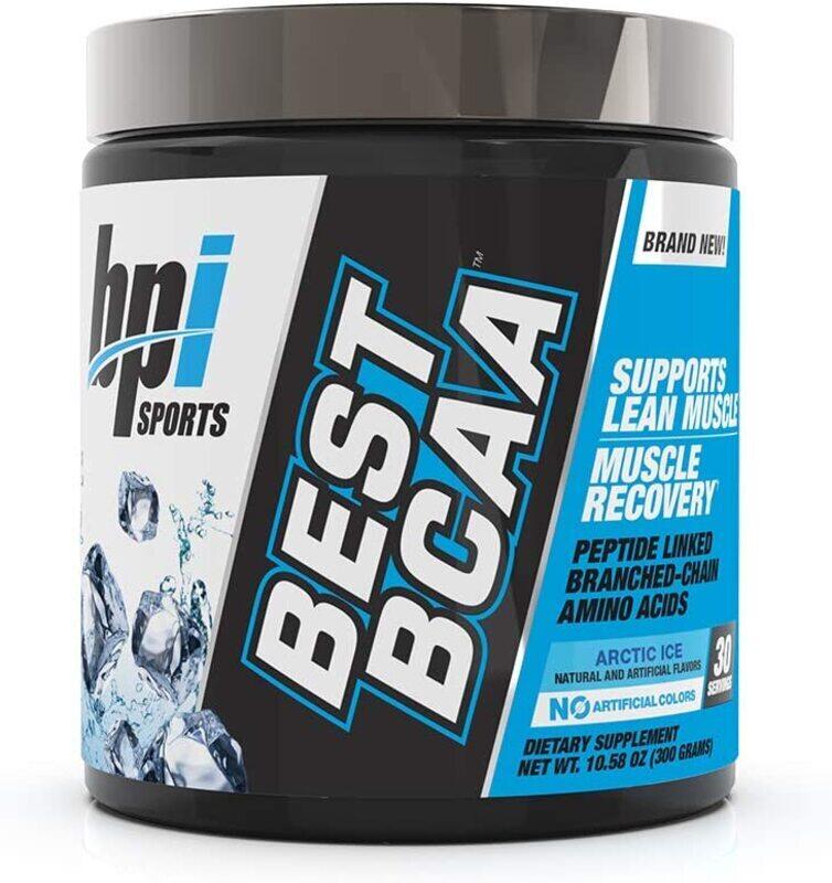 

Bpi Sports Best Bcaa Peptide Linked Branched Chain Aminos Arctic Ice, 300 gm, Regular